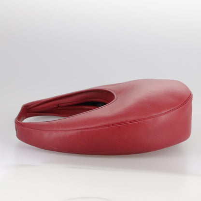 Hermès Red Leather Shoulder