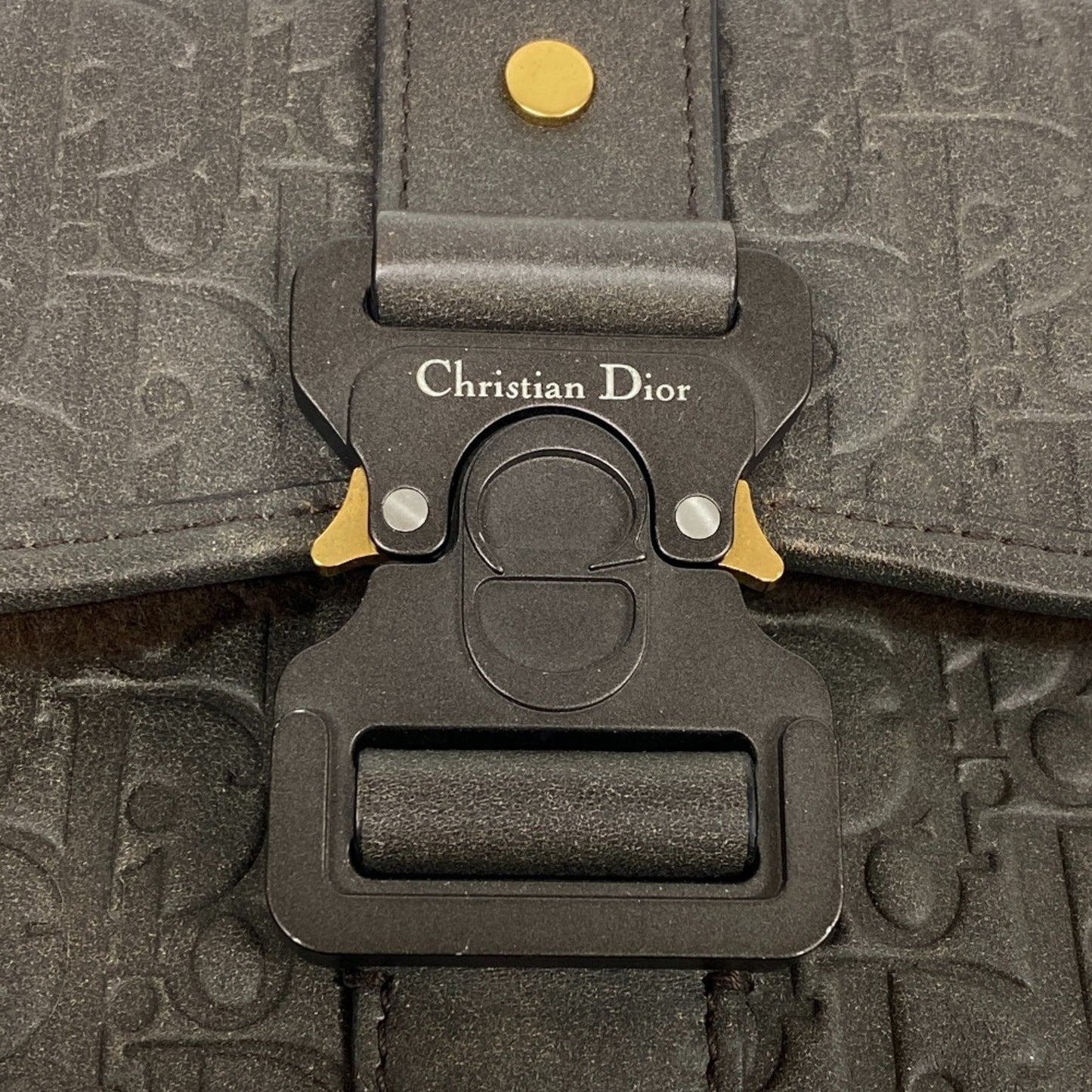 Dior Brown Leather Gallop
