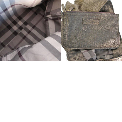 Burberry Gold Leather Canterbury