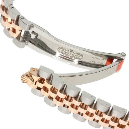 Rolex Brown Rose Gold Lady Datejust