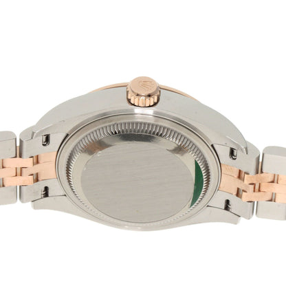 Rolex Brown Rose Gold Lady Datejust