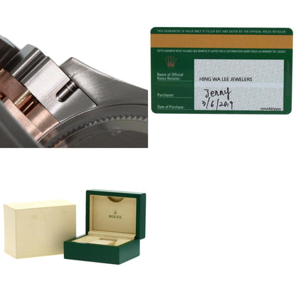 Rolex Brown Rose Gold Lady Datejust