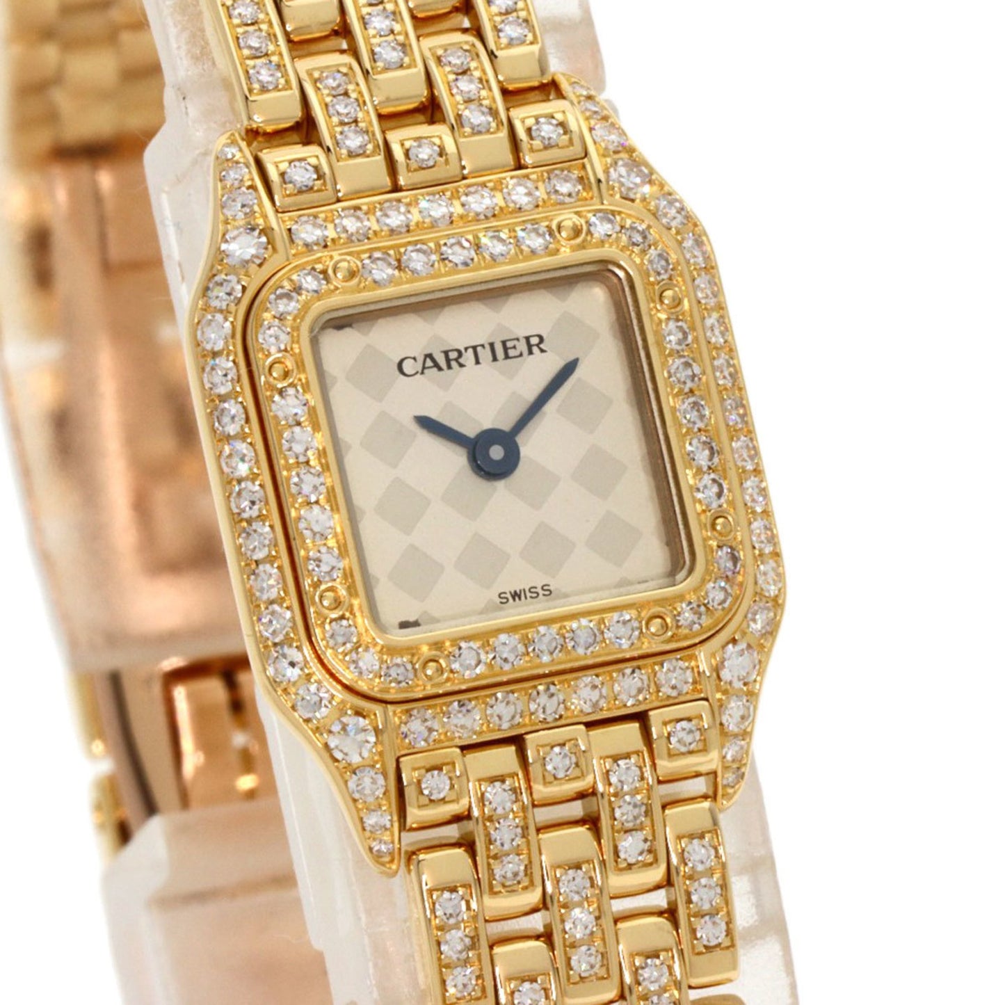 Cartier Silver Yellow Gold Panthère