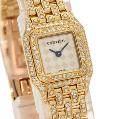 Cartier Silver Yellow Gold Panthère