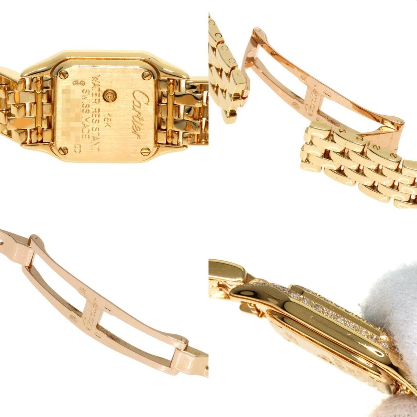 Cartier Silver Yellow Gold Panthère