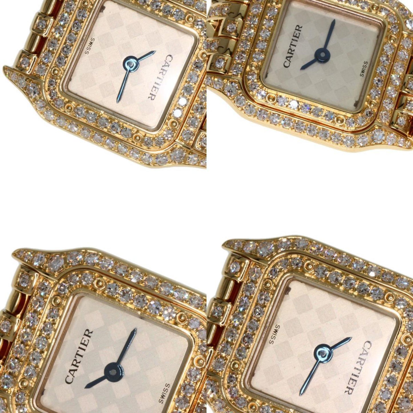 Cartier Silver Yellow Gold Panthère