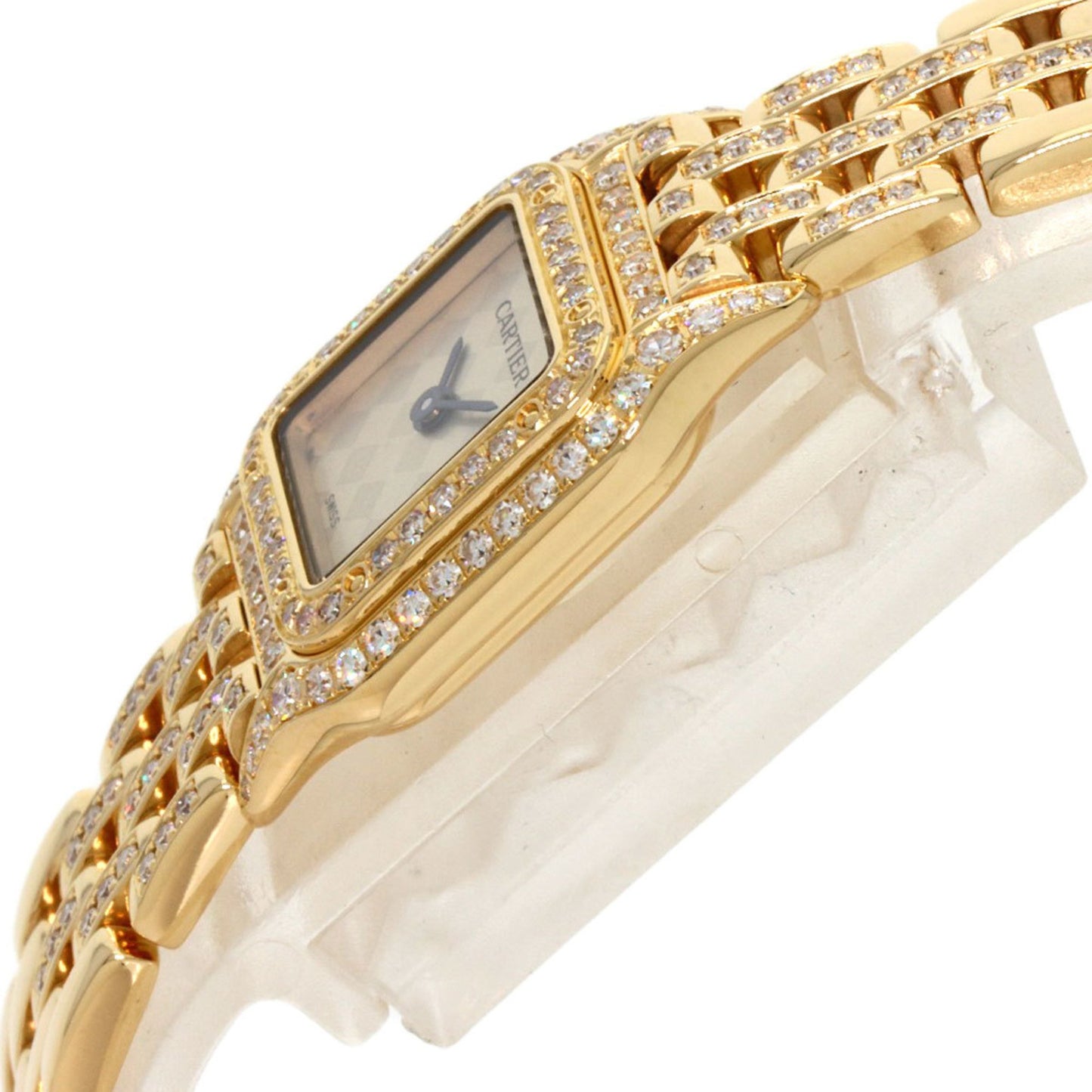 Cartier Silver Yellow Gold Panthère