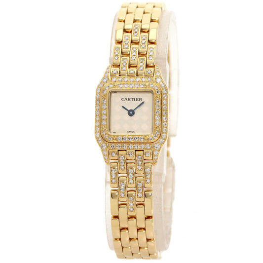 Cartier Silver Yellow Gold Panthère