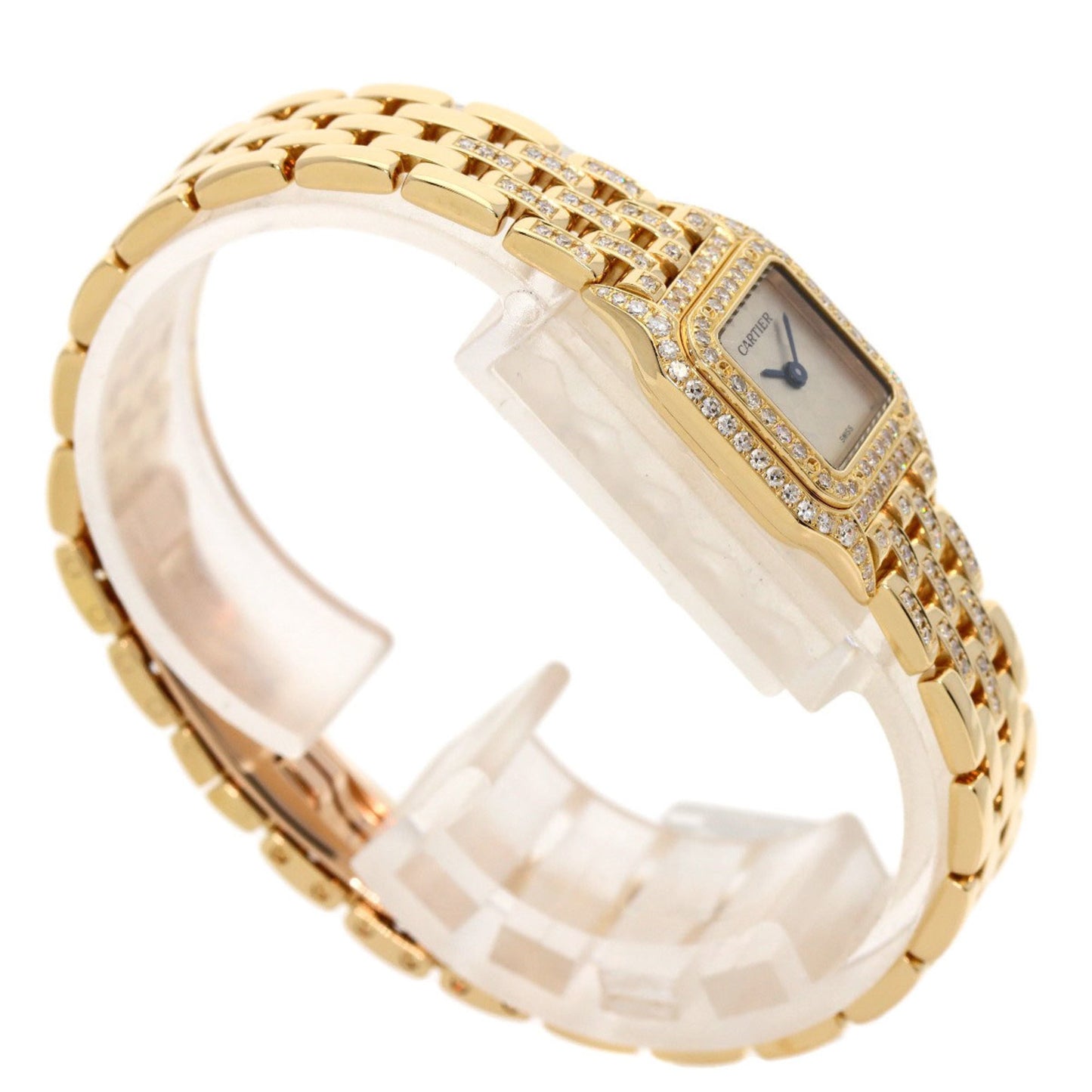 Cartier Silver Yellow Gold Panthère