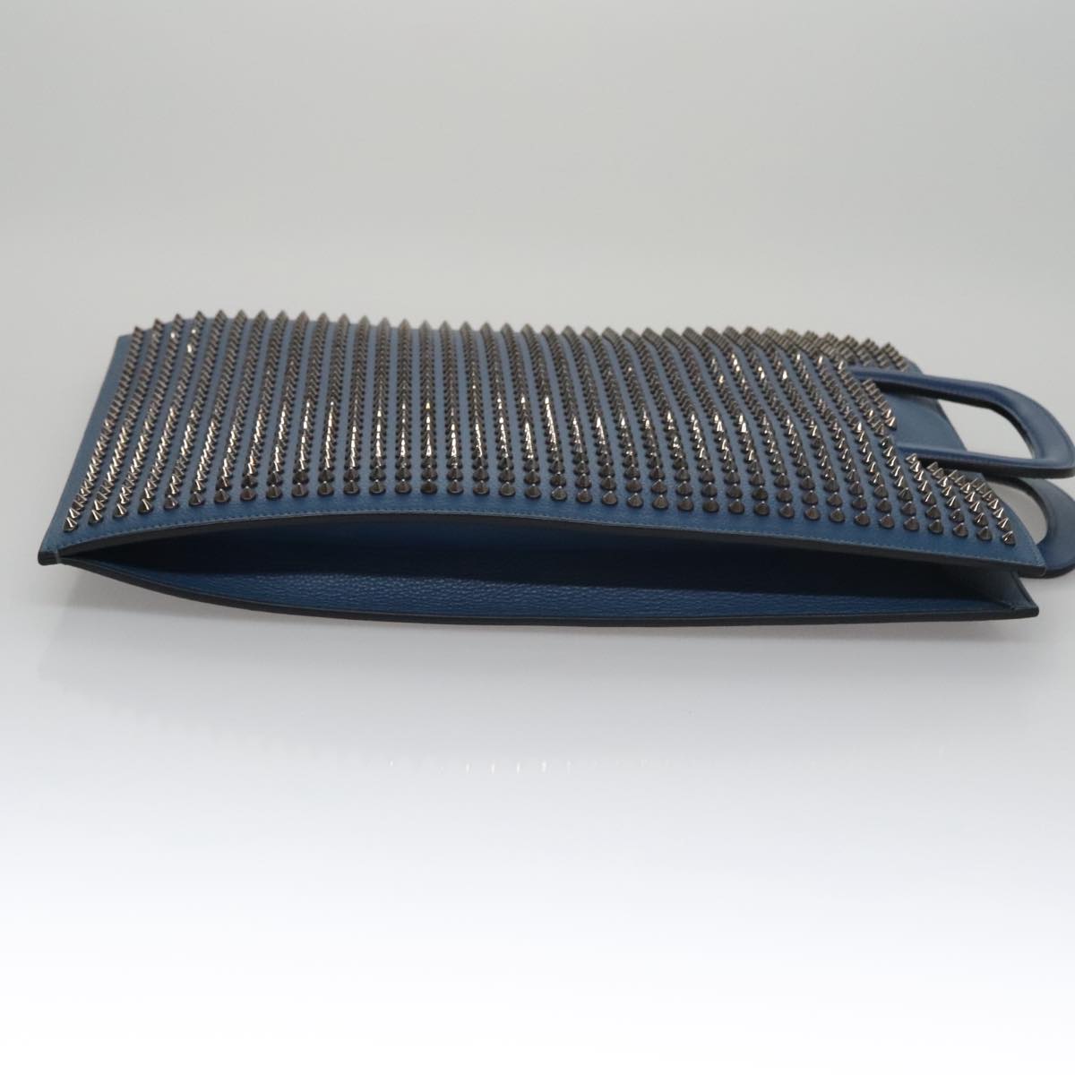 Christian Louboutin Blue Leather Trick Track