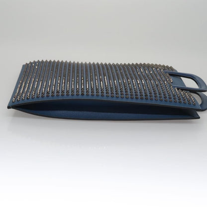 Christian Louboutin Blue Leather Trick Track
