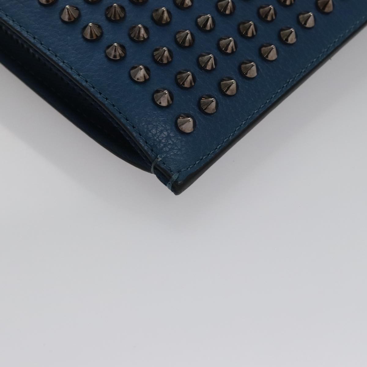 Christian Louboutin Blue Leather Trick Track