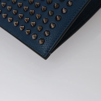 Christian Louboutin Blue Leather Trick Track