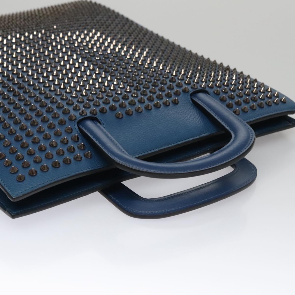 Christian Louboutin Blue Leather Trick Track