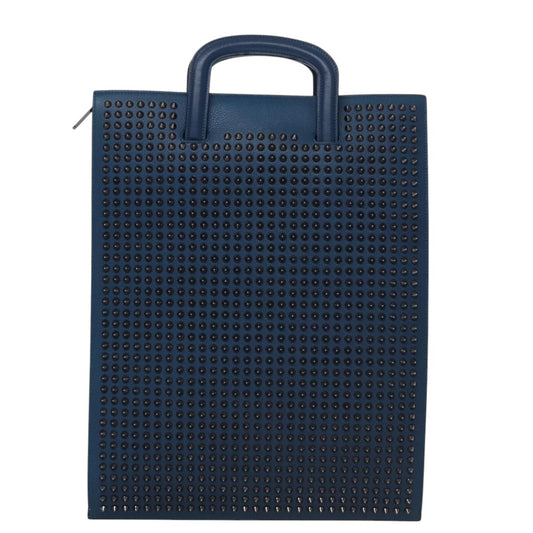 Christian Louboutin Blue Leather Trick Track