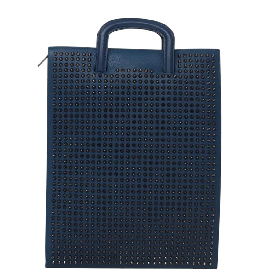 Christian Louboutin Blue Leather Trick Track