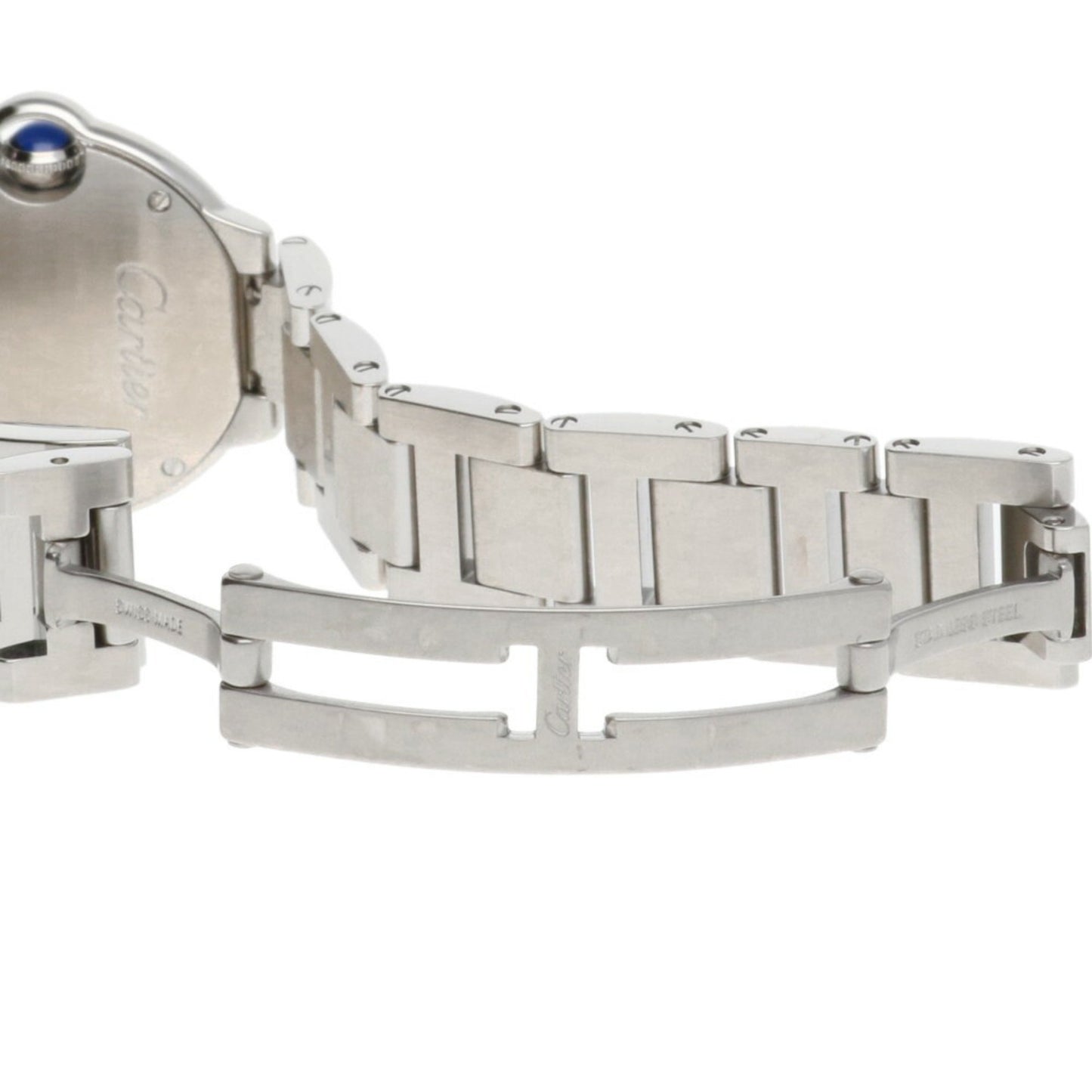 Cartier White Steel Ballon Bleu