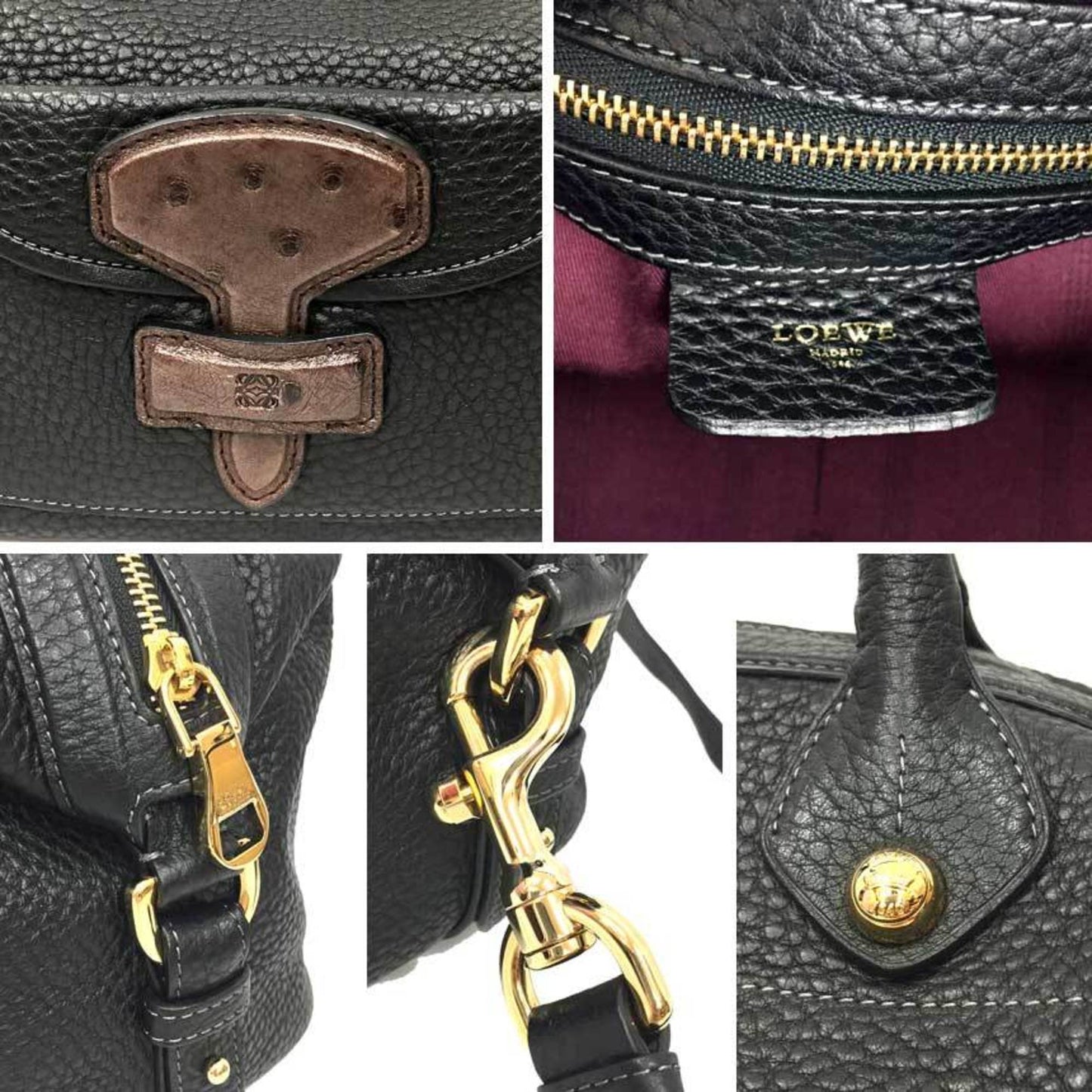 Loewe Black Leather May