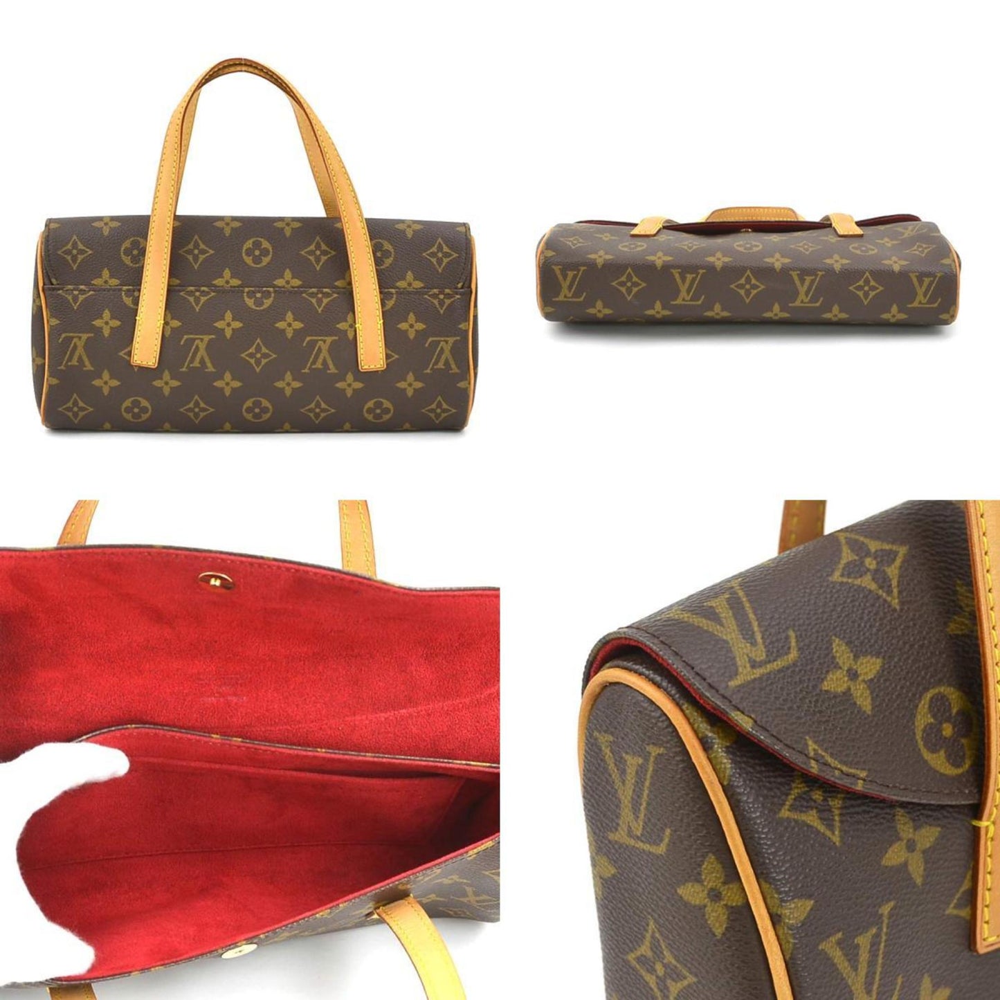 Louis Vuitton Brown Canvas Sonatine