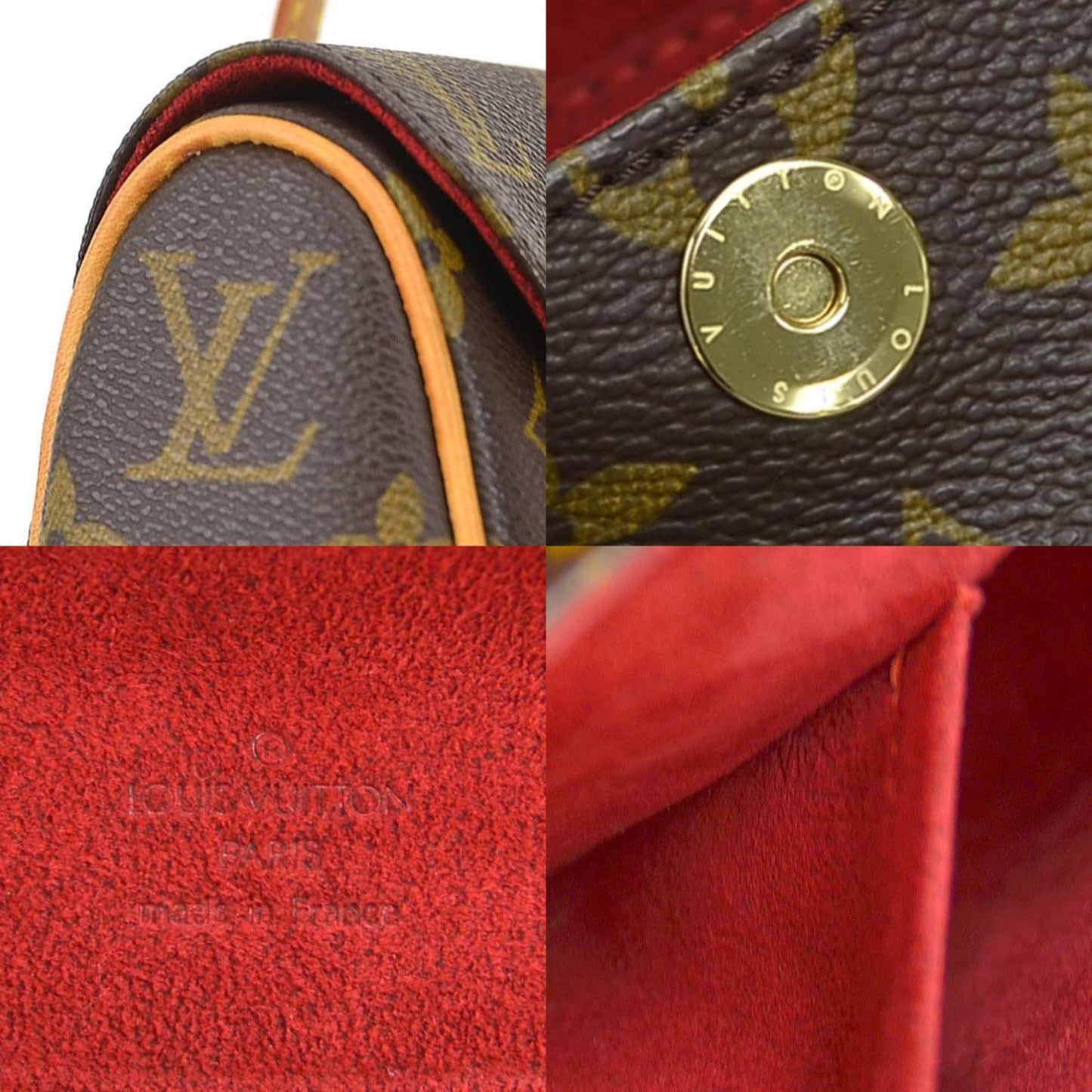 Louis Vuitton Brown Canvas Sonatine