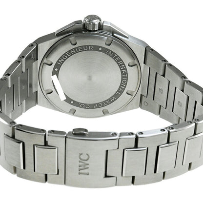 Iwc Schaffhausen Black Steel Watch