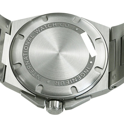 Iwc Schaffhausen Black Steel Watch