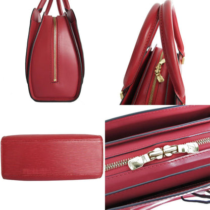 Louis Vuitton Red Leather Pont Neuf
