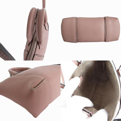 Louis Vuitton Pink Leather Soft Lockit