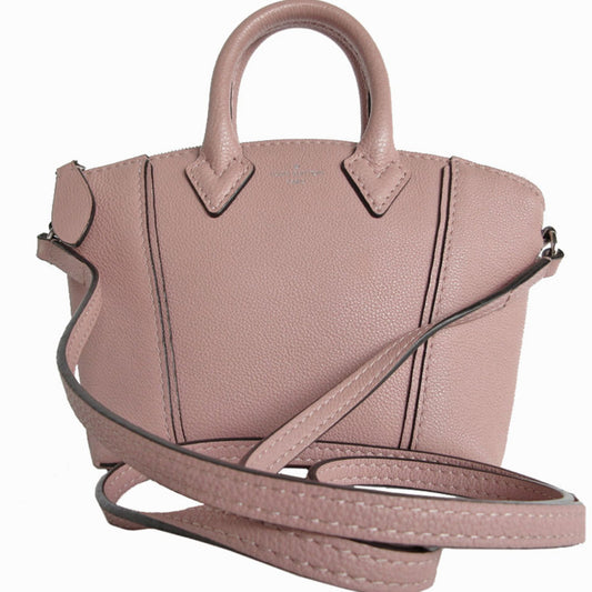 Louis Vuitton Pink Leather Soft Lockit