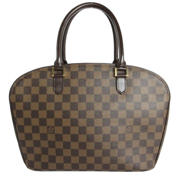 Louis Vuitton White Leather Boston
