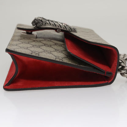 Gucci Brown Canvas Dionysus