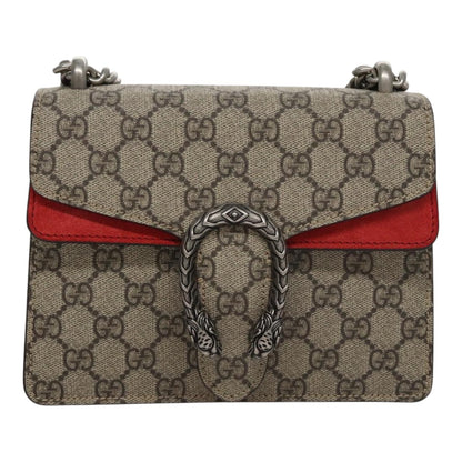 Gucci Brown Canvas Dionysus