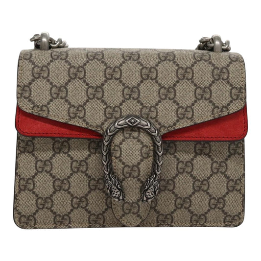 Gucci Brown Canvas Dionysus