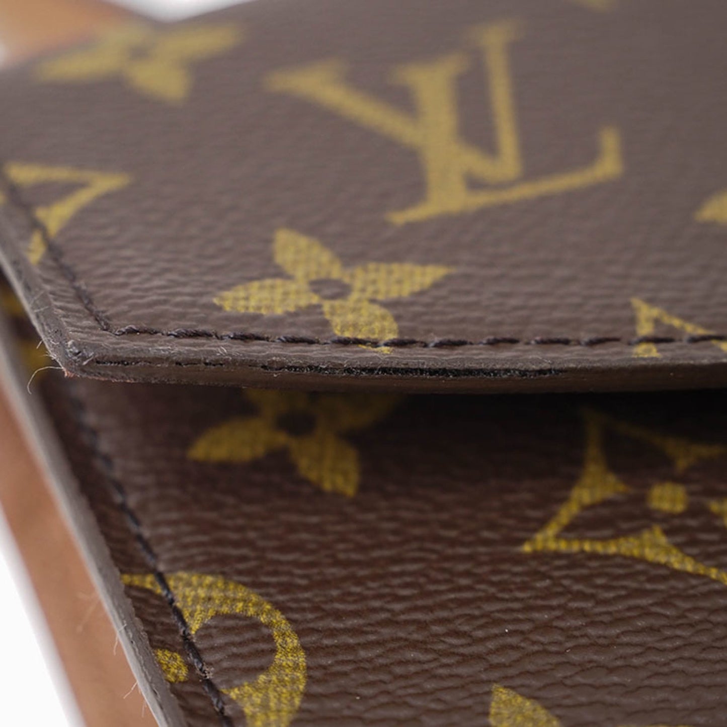 Louis Vuitton Brown Canvas Handbag