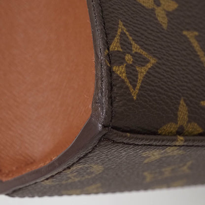Louis Vuitton Brown Canvas Handbag