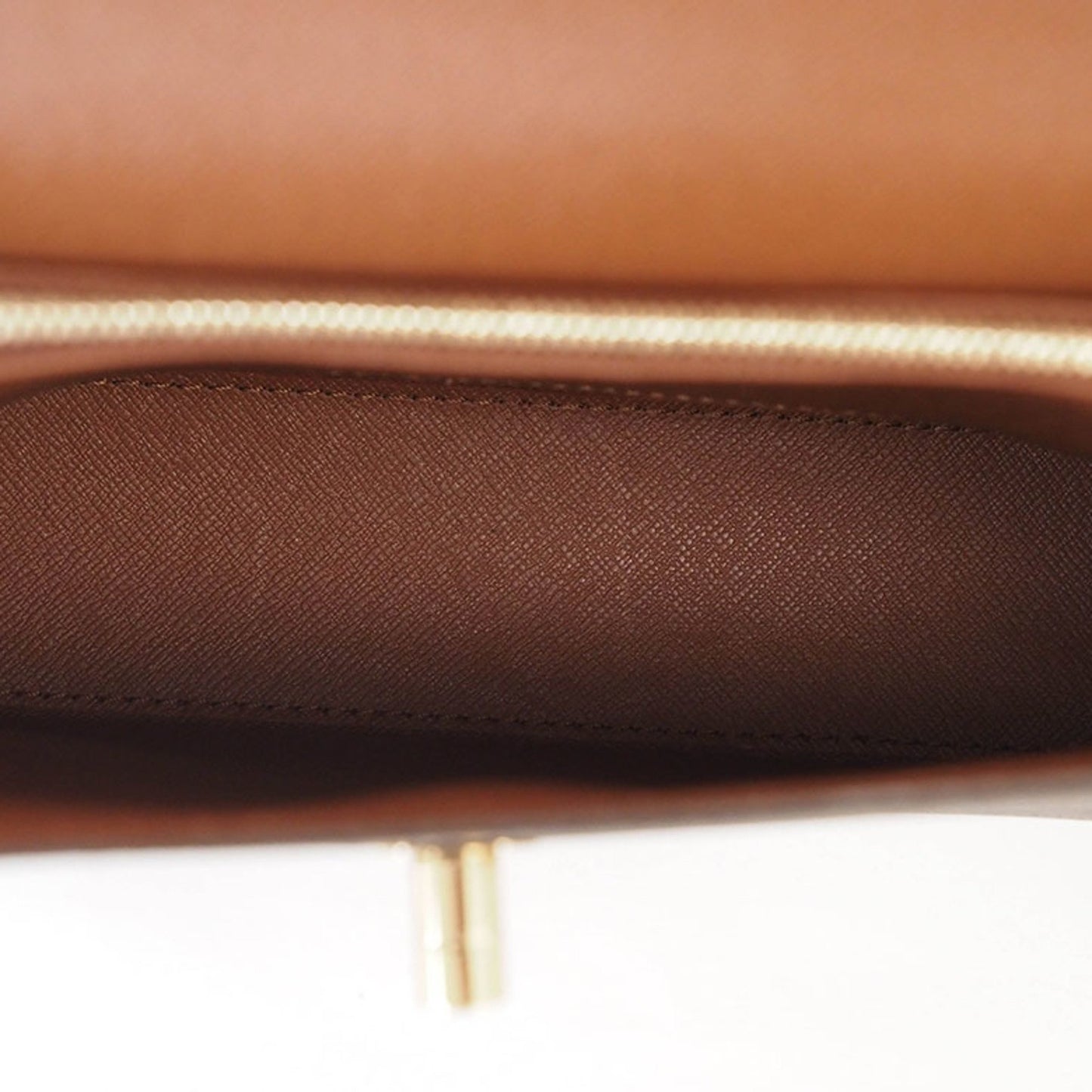 Louis Vuitton Brown Canvas Handbag