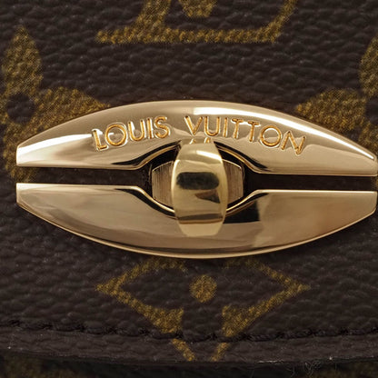 Louis Vuitton Brown Canvas Handbag