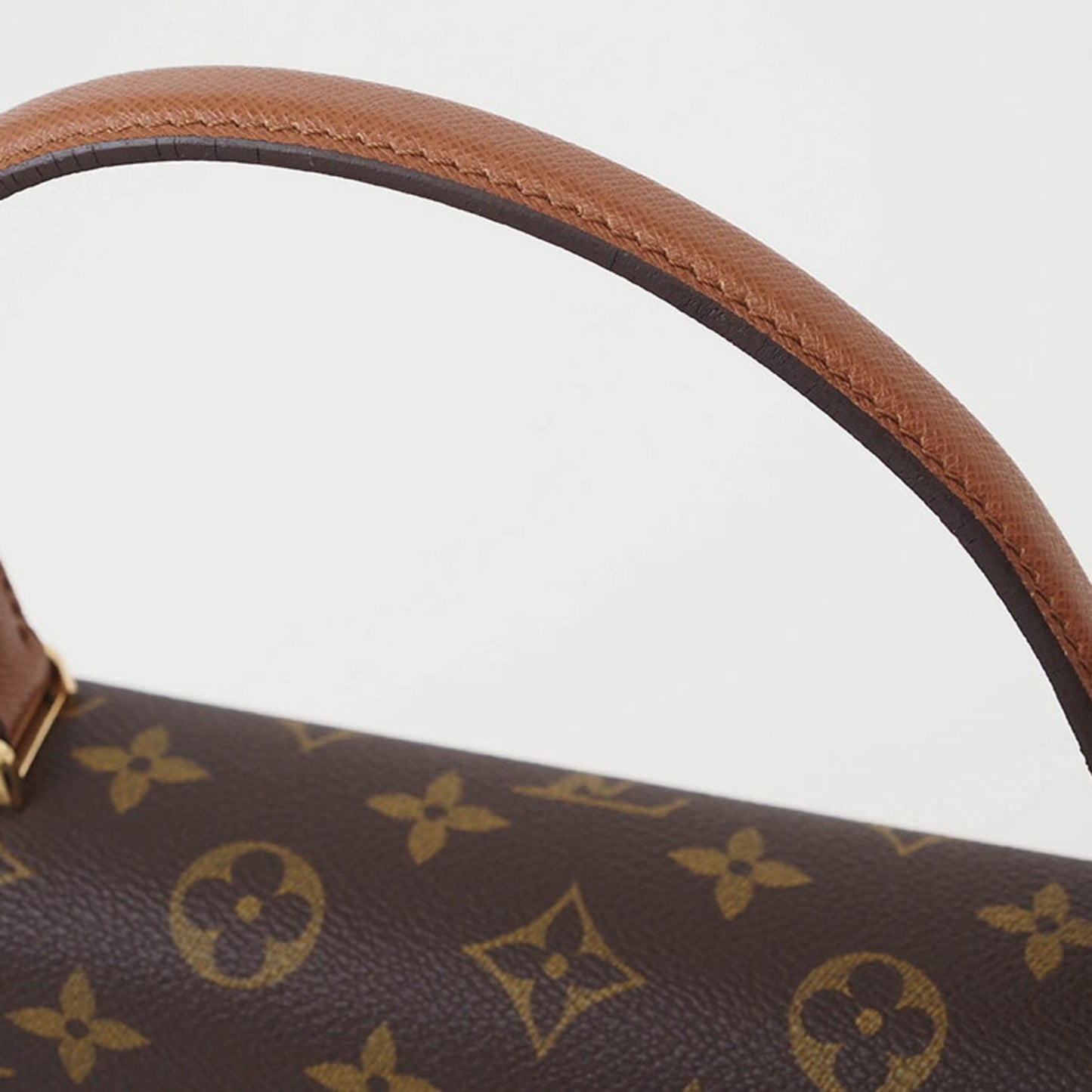 Louis Vuitton Brown Canvas Handbag