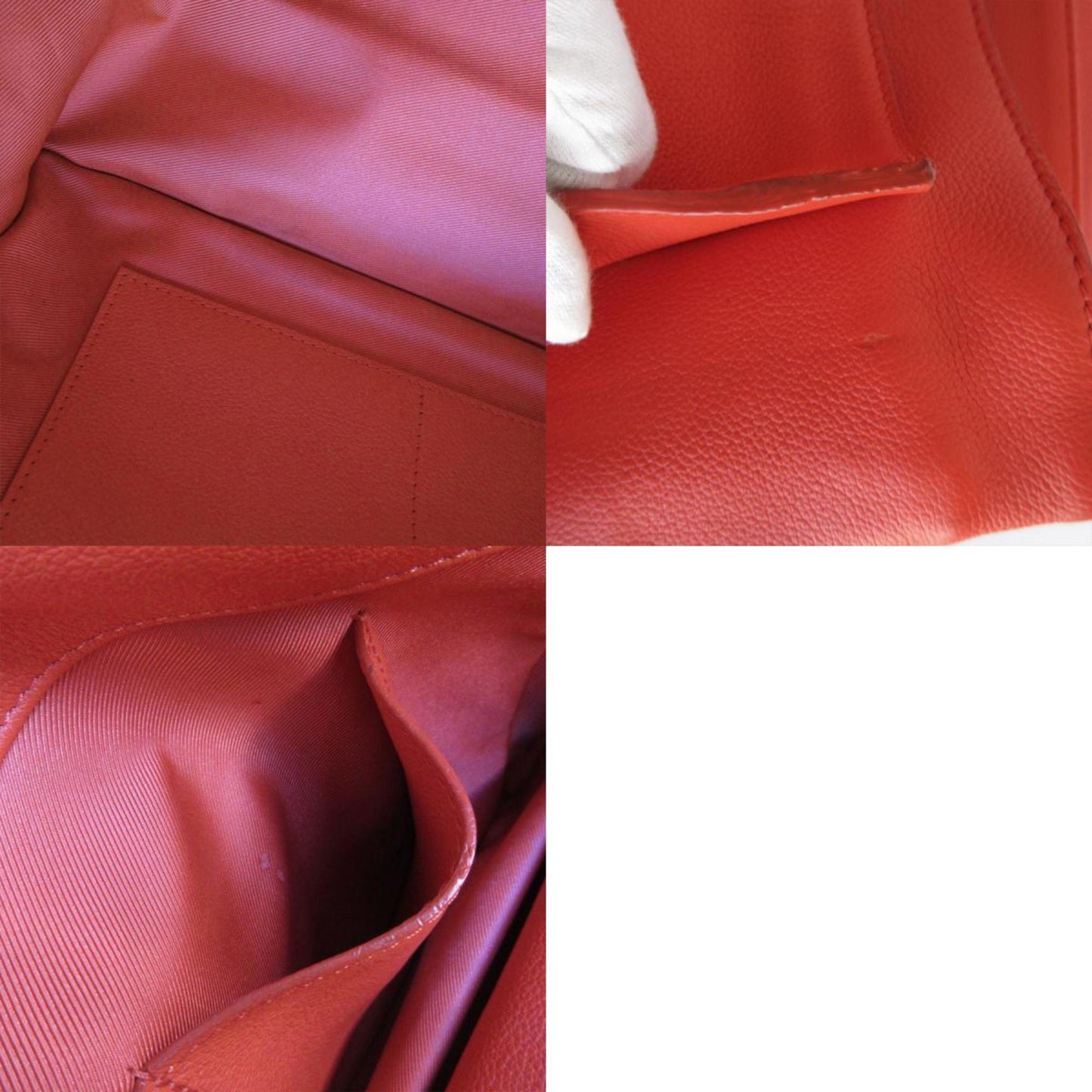 Louis Vuitton Red Leather Lockme