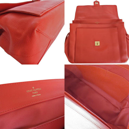 Louis Vuitton Red Leather Lockme