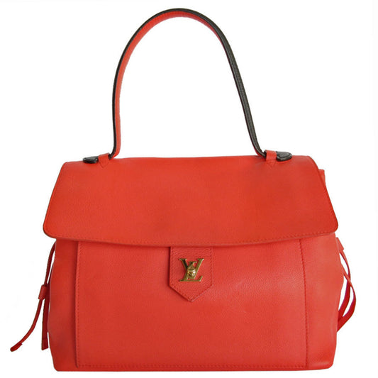 Louis Vuitton Red Leather Lockme