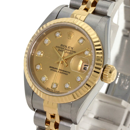 Rolex Gold Steel Datejust