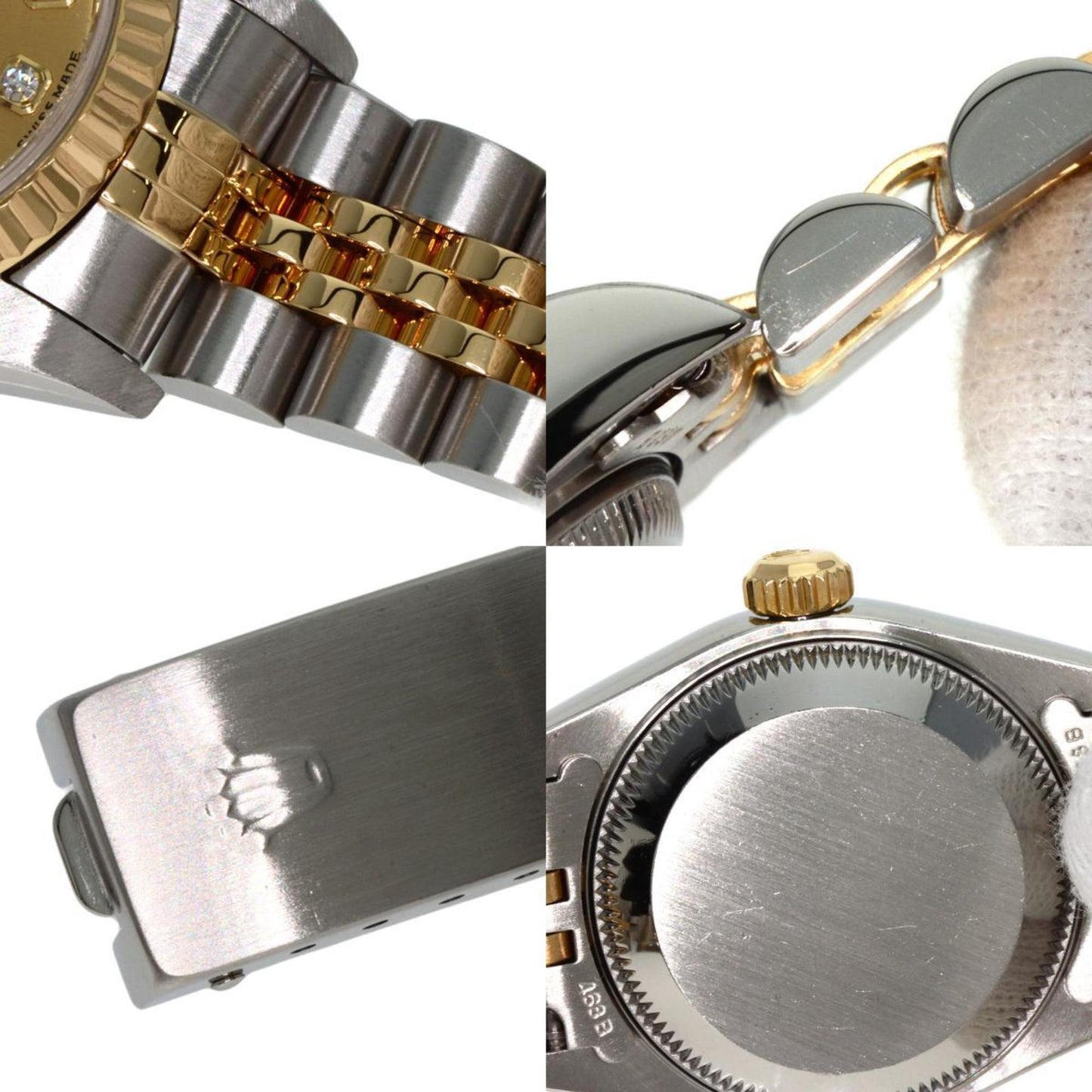 Rolex Gold Steel Datejust