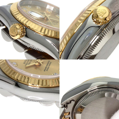 Rolex Gold Steel Datejust