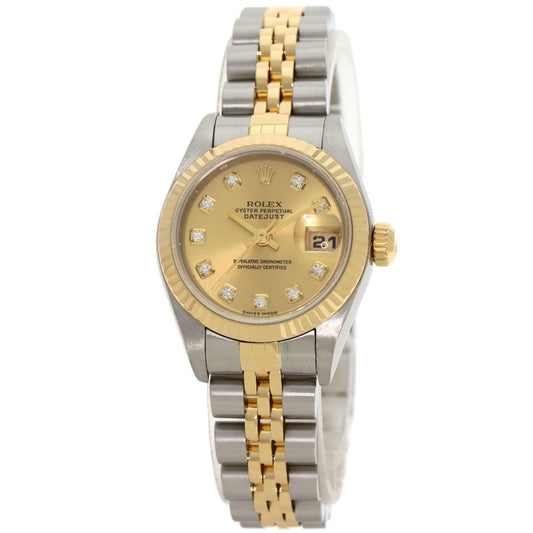 Rolex Gold Steel Datejust