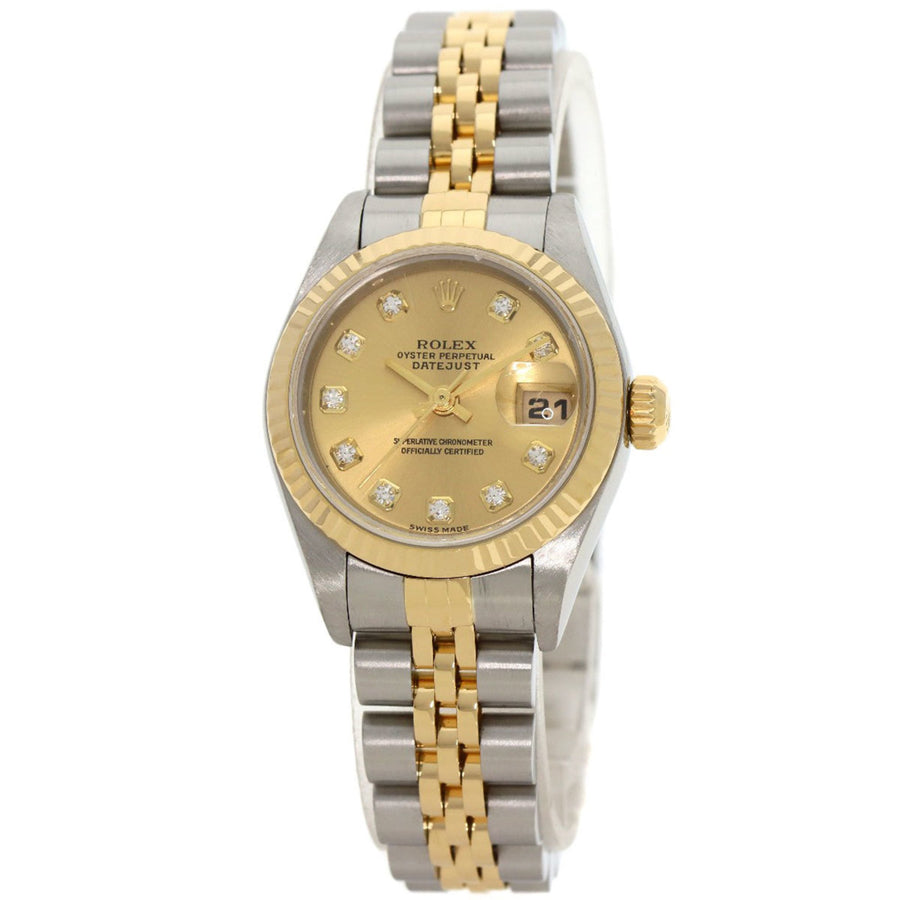 Rolex Gold Steel Datejust