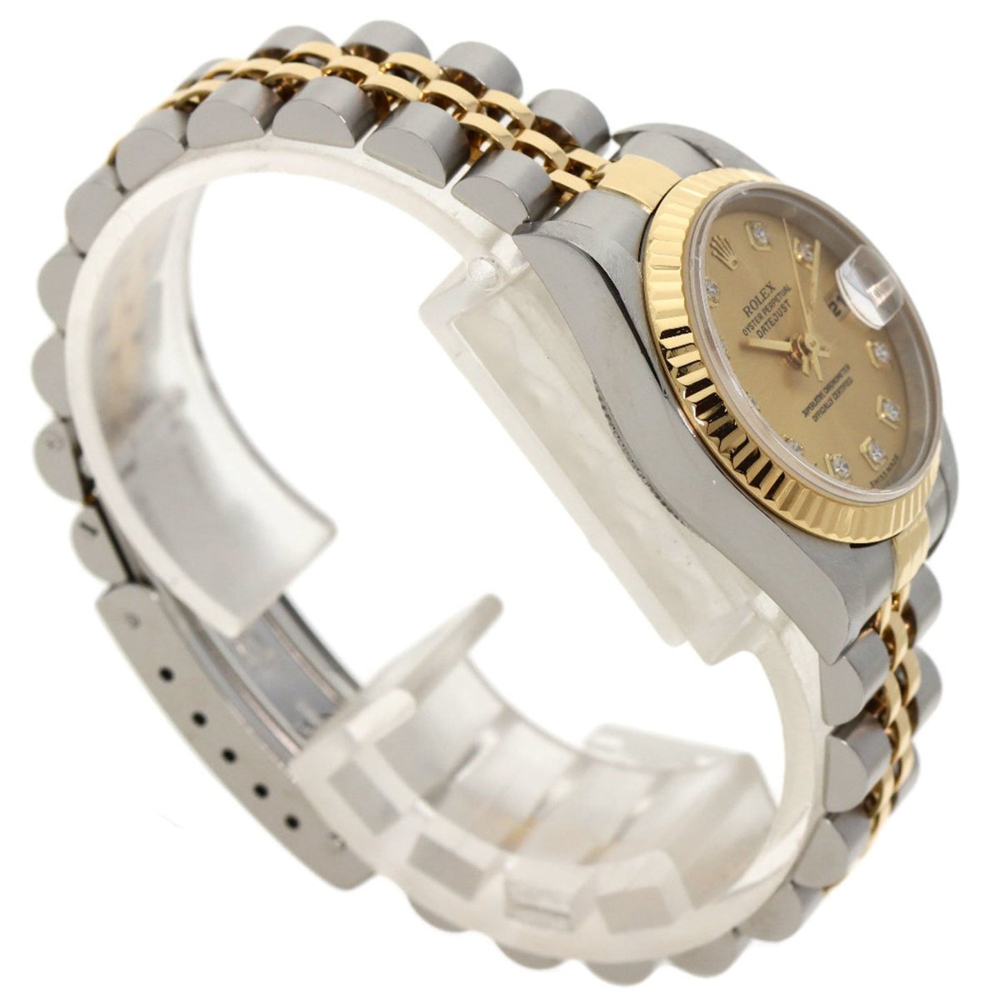 Rolex Gold Steel Datejust