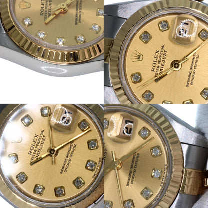 Rolex Gold Steel Datejust