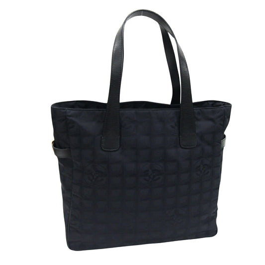 Chanel Black Synthetic Travel Line