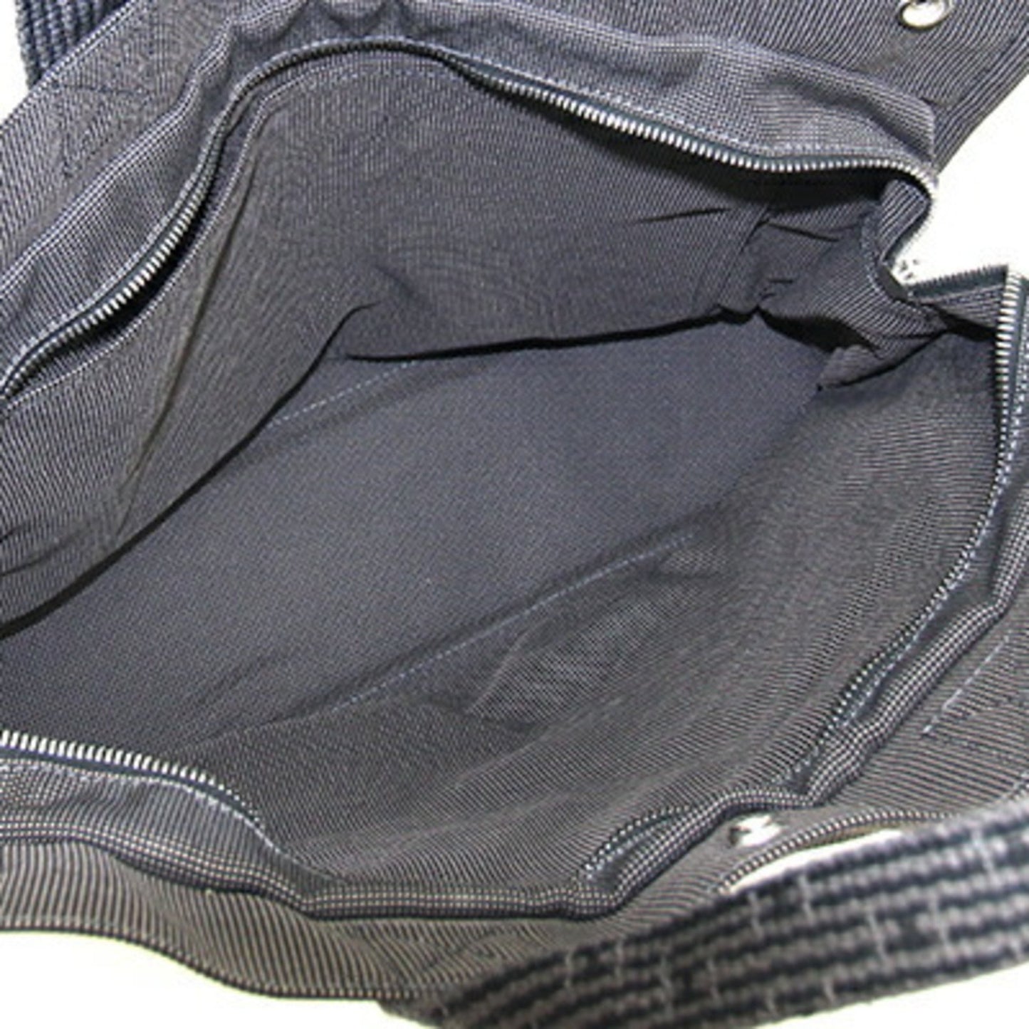 Hermès Gray Canvas Herline